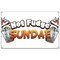 Signmission Hot Fudge Sundae Banner Concession Stand Food Truck Single Sided B-Hot Fudge Sundae19 - alternate 1